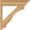 Ekena Millwork Balboa Rough Sawn Traditional Outlooker, Western Red Cedar, 8"W x 32"D x 32"H OUT08X32X32BOA01RWR - alternate 3